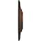 Ekena Millwork Orleans Ceiling Medallion (Fits Canopies up to 4 5/8"), 17 5/8"OD X 3 5/8"ID X 1 7/8"P, Rust CM17OLRUS - alternate 4